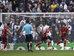 Tottenham Diimbangi Bournemouth 1-1 di Babak Pertama