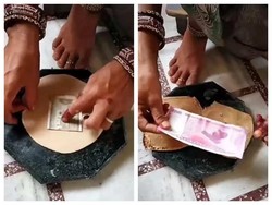 Wanita Iseng Masukkan Uang Rp 90 Ribu ke Adonan Roti, Begini Jadinya!