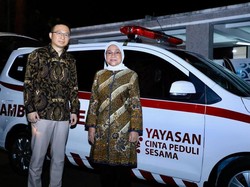 Yayasan Cinta Peduli Sesama Terima Bantuan Ambulans dari PT IWIP