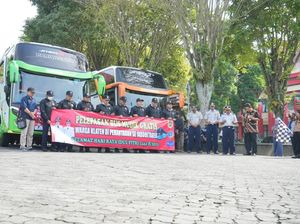 10 Bus Mudik Gratis Dikerahkan buat Jemput Warga Klaten di Jabodetabek