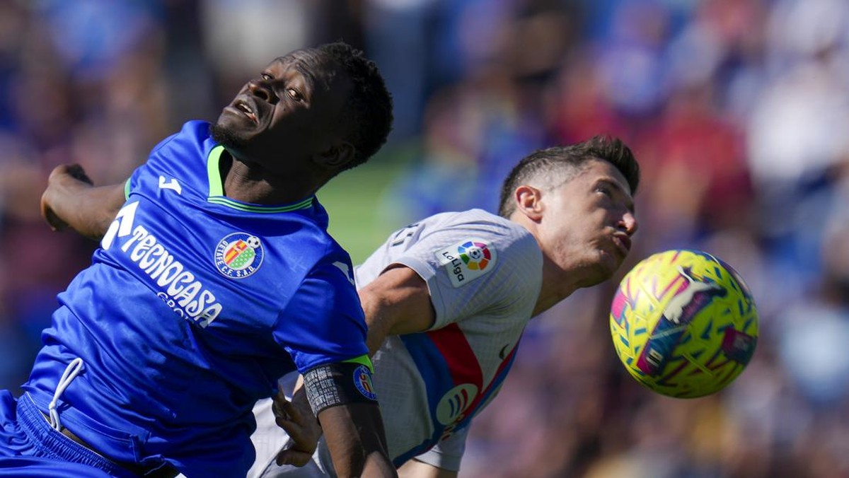 Barcelona ditahan Getafe. (Foto: AP/Manu Fernandez)