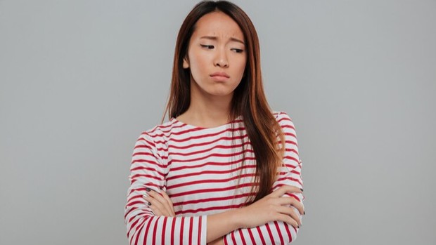 Ilustrasi self-talk negatif/Foto: Freepik.com/drobotdean Tanda-tanda red flags dalam diri sendiri