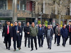 Momen Jokowi Sapa Warga RI di Hannover Jerman