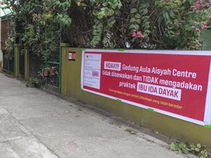Heboh Ida Dayak Mau Praktik di Aula Aisyah Center Kendari, Pengelola: Hoax Heboh Ida Dayak Mau Praktik di Aula Aisyah Center Kendari, Pengelola: Hoax