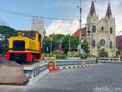 Lokomotif Lori di Kayutangan Malang Panen Kritik gegara Tak Sesuai Sejarah