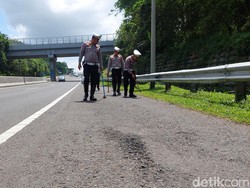 Polisi Sisir Ranjau Paku di Jalur Mudik KBB-Cimahi