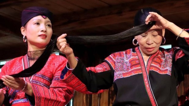 Perempuan Yao/Foto: Instagram.com/yaosecret Huangluo Yao, desa rapunzel di dunia nyata