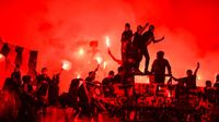 Persib Kalah, Bobotoh Masuk Lapangan