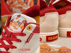 Gokil! Kaleng Khong Guan Lebaran Ini Bukan Isi Biskuit tapi Sepatu