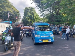 Horor Demo Sopir Angkot di Bogor