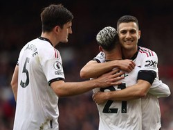 Viral Ekspresi Antony Lihat Maguire Saat Selebrasi