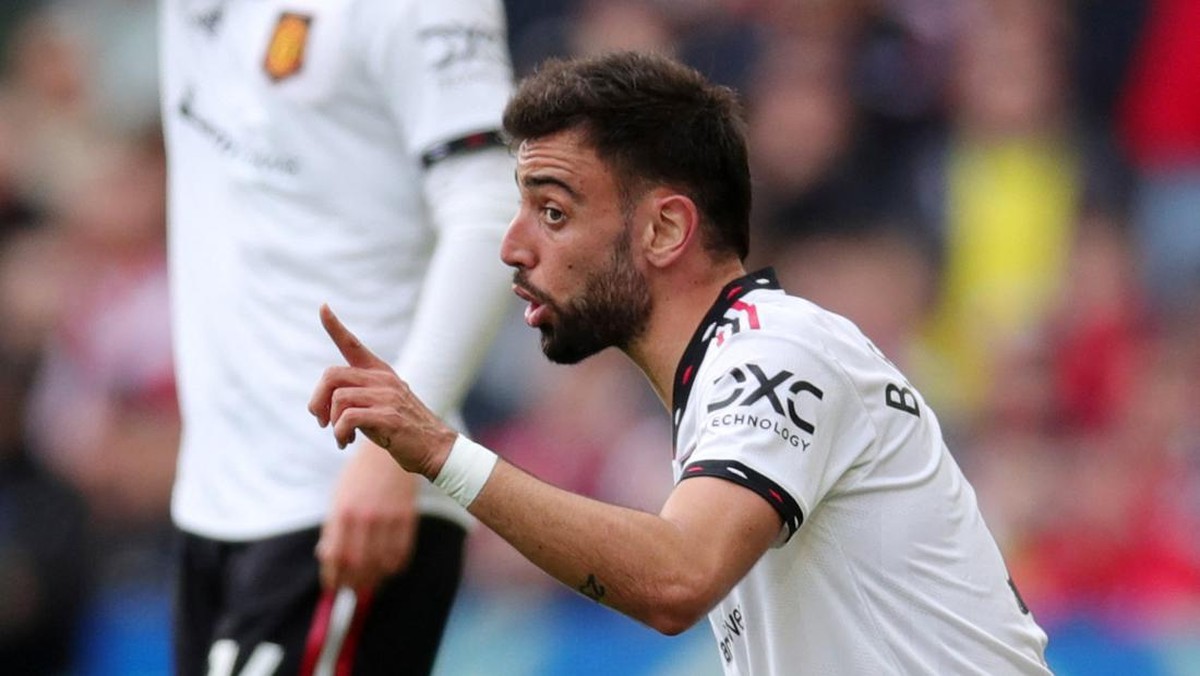 Bruno Fernandes. Foto: REUTERS/CHRIS RADBURN