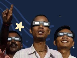 Jangan Melihat Gerhana Matahari Hibrida dengan Mata Telanjang Rek!