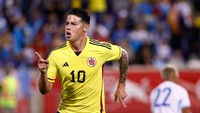Sempat jadi wonderkid setelah tampil brilian bersama Kolombia di Piala Dunia 2014 yang turut menangi gelar top skor dan Puskas Award, karier James Rodriguez sejatinya bak roda yang naik dan turun (Getty Images)