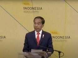 Jokowi Buka Paviliun Indonesia di Hannover Messe, Berdesain Kapal Pinisi