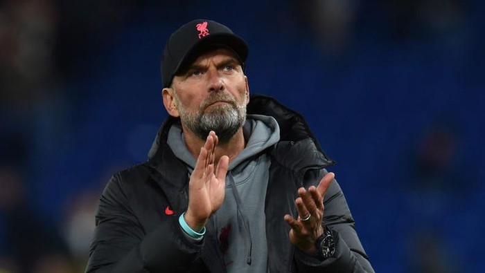 LONDON, ENGLAND - APRIL 04:  ( THE SUN OUT,THE SUN ON SUNDAY OUT) Jurgen Klopp manager of Liverpool After the Premier League match between Chelsea FC and Liverpool FC at Stamford Bridge on April 04, 2023 in London, England. (Photo by John Powell/Liverpool FC via Getty Images)