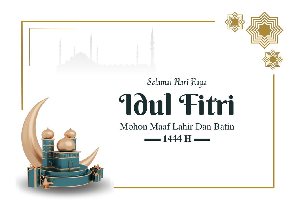 Kartu Ucapan Idul Fitri