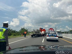 Tabrakan Beruntun di KM 228 Tol Palikanci, Lalin Arah Jateng Macet