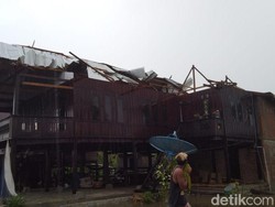 15 Rumah di Luwu Utara Porak-poranda Diterjang Angin Puting Beliung