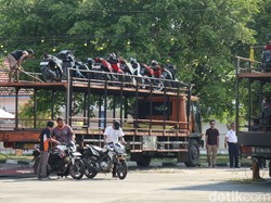 Pemudik Mulai Tiba di Terminal Wonogiri, Ada Lonjakan Jumlah Penumpang