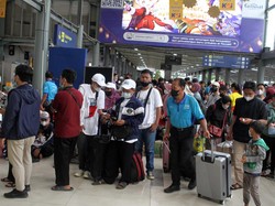 Hari Ini, 39 Ribu Penumpang Kereta Api Tinggalkan Jakarta