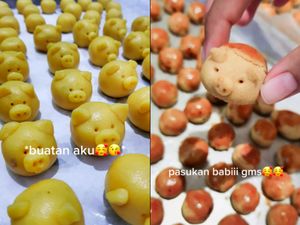Unik! Kue Nastar Bentuk Babi Ini Bikin Sayang untuk Dimakan Unik! Kue Nastar Bentuk Babi Ini Bikin Sayang untuk Dimakan