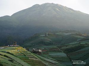 Sunrise di Terasering Negeri Sayur Sukomakmur Memang Tiada Dua