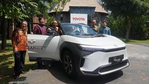 Potret Toyota bZ4X yang Bakal Mejeng di KTT ASEAN 2023 Labuan Bajo