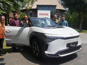 Potret Toyota bZ4X yang Bakal Mejeng di KTT ASEAN 2023 Labuan Bajo