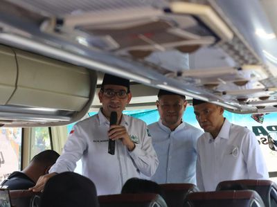 Ratusan Orang Ikut Mudik Bareng Lazisnu PBNU