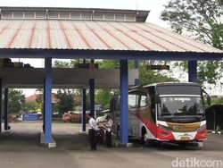 Terminal Subang yang Mati Suri di Mudik Lebaran 2023