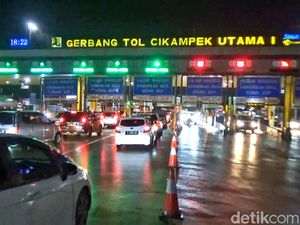 Kendaraan ke Luar Jakarta Meningkat di H-2 Cuti Lebaran, Lalin Masih Lancar