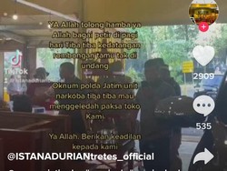 Aksi Main Geledah Polisi Narkoba di Toko Durian Pasuruan Berujung Viral