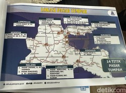 15 Titik Pasar Tumpah di Jatim yang Rawan Macet Saat Mudik Lebaran 2024