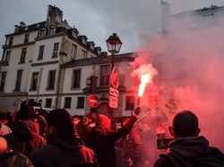 Aksi May Day di Prancis Ricuh, 108 Polisi Terluka dan 291 Demonstran Ditahan