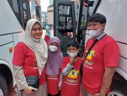Antusiasnya Luki Pertama Kali Ikut Program Mudik Bareng ke Jogja