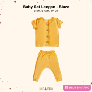 Bohopanna Baju Bayi Set Lengan