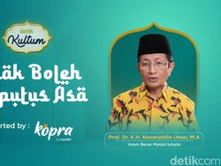 detikKultum Prof Nasaruddin Umar: Sebesar Apapun Dosa, Jangan Berputus Asa