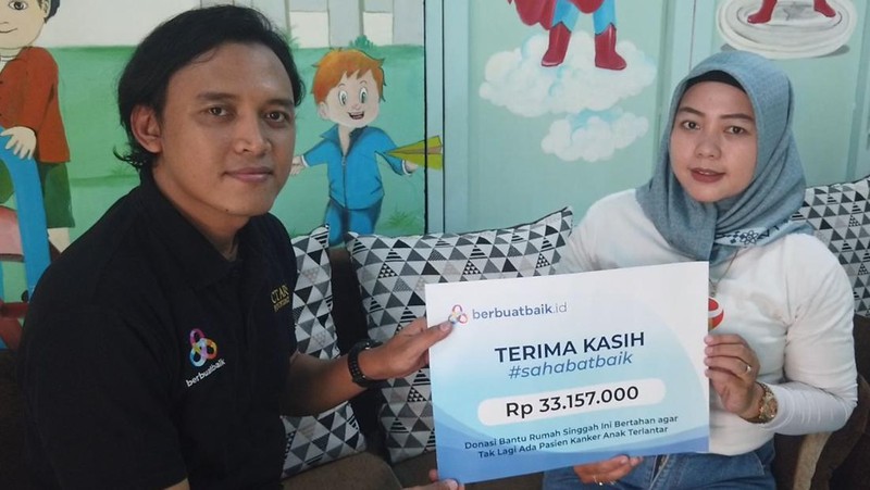 Donasi Sahabat Baik Bantu Rumah Singgah Ayah Sarah Terus Bertahan
