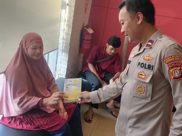Edukasi Mudik Aman dan Nyaman ke Warga