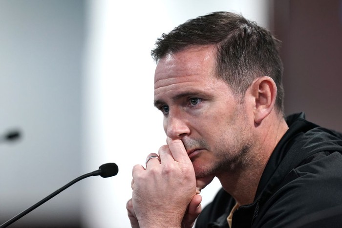 Chelsea manager Frank Lampard during a press conference at Stamford Bridge, London. Picture date: Monday April 17, 2023. (Photo by John Walton/PA Images via Getty Images)