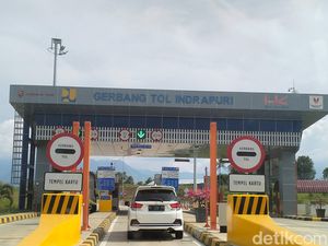 Pengguna Tol Sibanceh Menurun Selama Ramadan