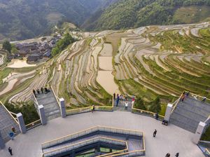Indahnya Terasering di China, Kini Jadi Destinasi Wisata