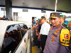 Kapolri: Ada Peningkatan Kendaraan Hampir 300% di GT Kalikangkung