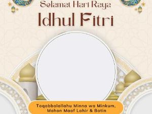 135 Twibbon Idul Fitri 2023 Gratis serta Ucapan Mohon Maaf Lahir Batin