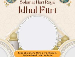 135 Twibbon Idul Fitri 2023 Gratis serta Ucapan Mohon Maaf Lahir Batin