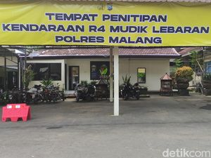 Warga Malang Bisa Titip Gratis Kendaraan yang Ditinggal Mudik di Kantor Polisi