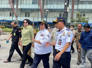 Menteri LHK Tinjau Pengelolaan Sampah di Terminal Pulo Gebang Jelang Lebaran