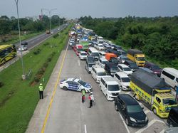 One Way di Tol Cipali-Kalikangkung Mulai Diberlakukan