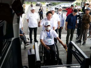 Penyandang Disabilitas Ikuti Mudik Gratis